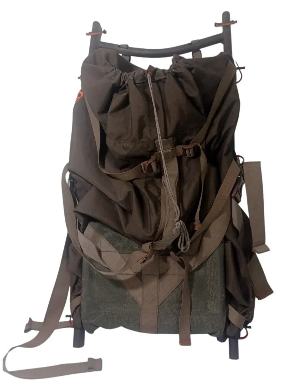 Vtg RedHead External Frame Hunting Freighter Backpack Bass Pro Aluminum Frame